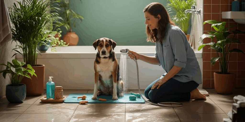 How to Bathe Dogs That Are Afraid of Water