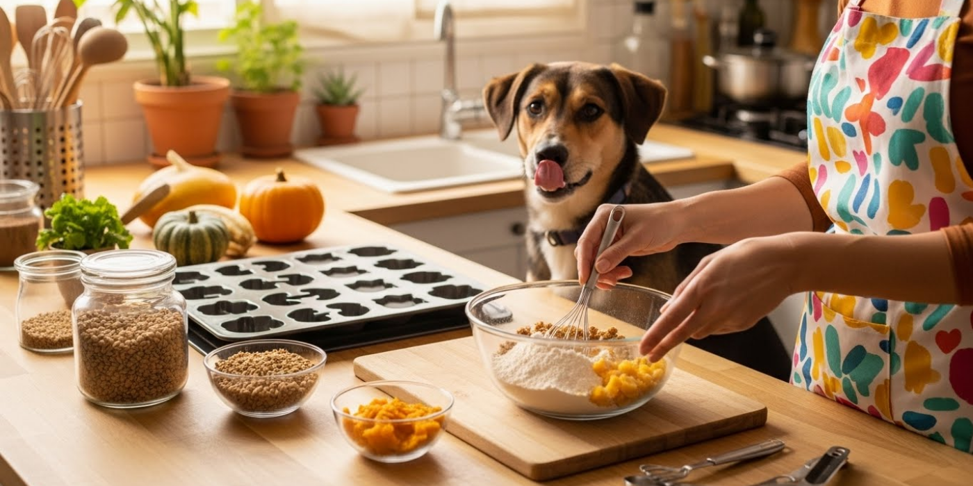 How to Make Healthy Homemade Dog Treats