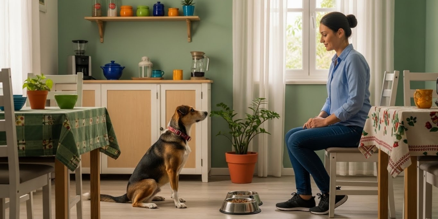 Teach Your Dog to Wait Patiently Before Eating