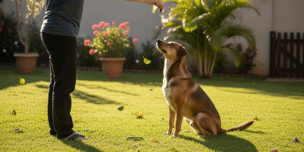 Trick #1_ The Classic “Sit” – With a Playful Twist